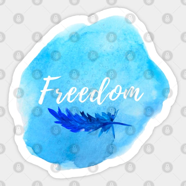 Freedom Sticker by RufderFreiheit